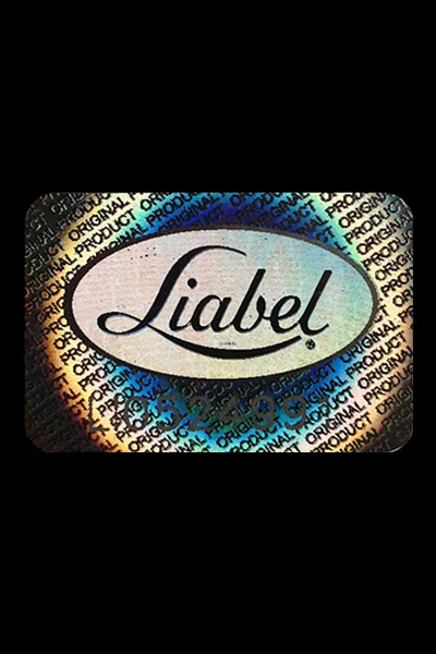 Anti-counterfeiting hologram Liabel