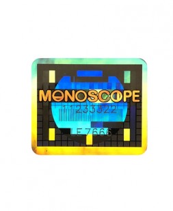 Monoscope anti-counterfeiting hologram